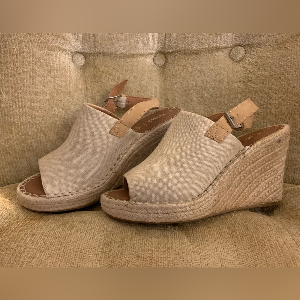 Toms mules size 8